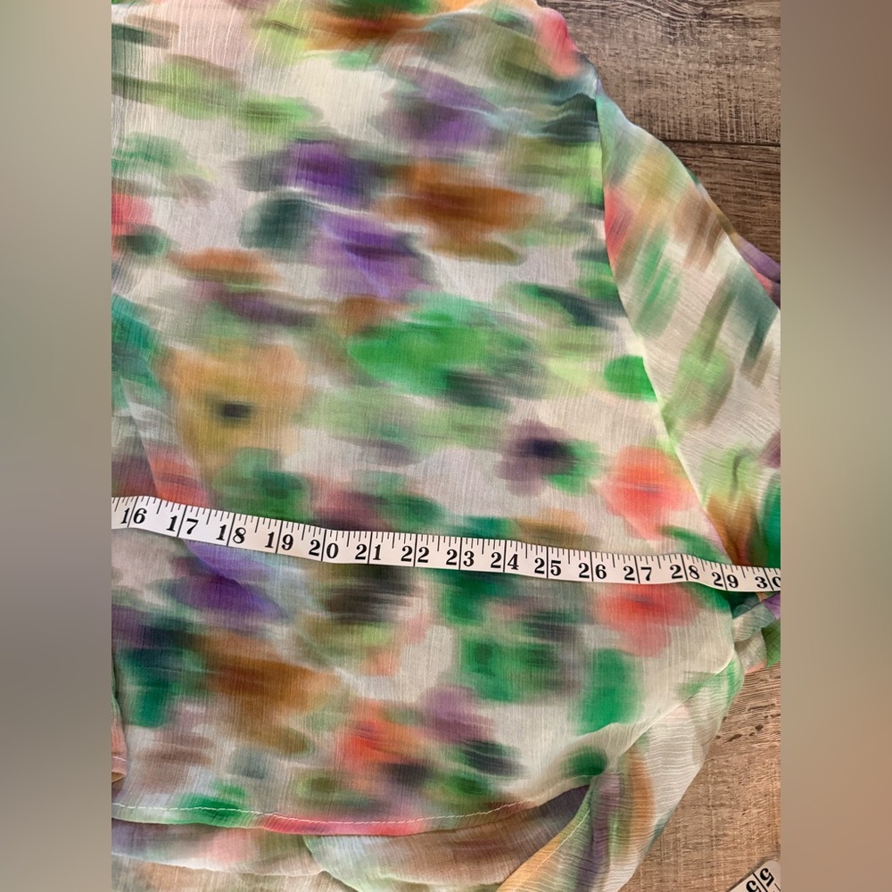 Anthropologie Pilcro Sidney Blouse Small Multicolored - Picture 7 of 9